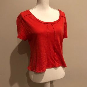 MOD O DOC | cute & fun rust orange top mod-o-doc